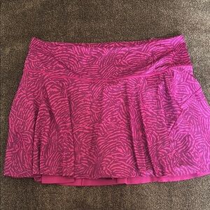 Athleta Pink Skater Mini Skirt Pleated Resort Wear